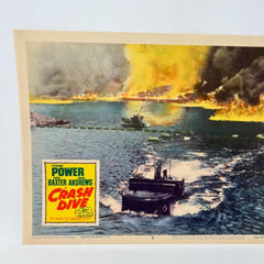 1956 Crash Dive Movie Lobby Card Poster No.6