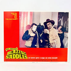 1974 Blazing Saddles Original Movie Lobby Card 74/42 No.2 Mel Brooks