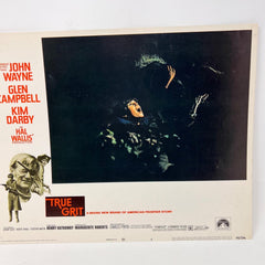 True Grit Vintage Movie Lobby Card No.4 John Way Glen Campbell Kim Darby