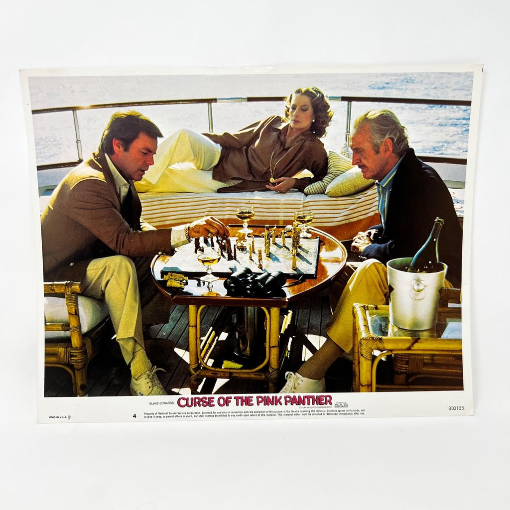 1980 Curse of the Pink Panther Collectible movie Lobby Cards set of 4