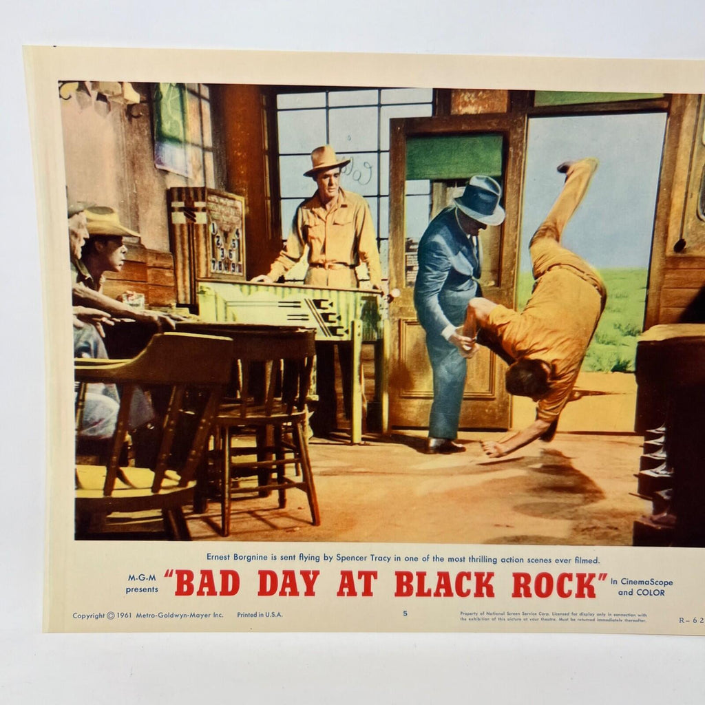 1961 Bad Day At Black Rock Lobby Card Movie Poster No.5