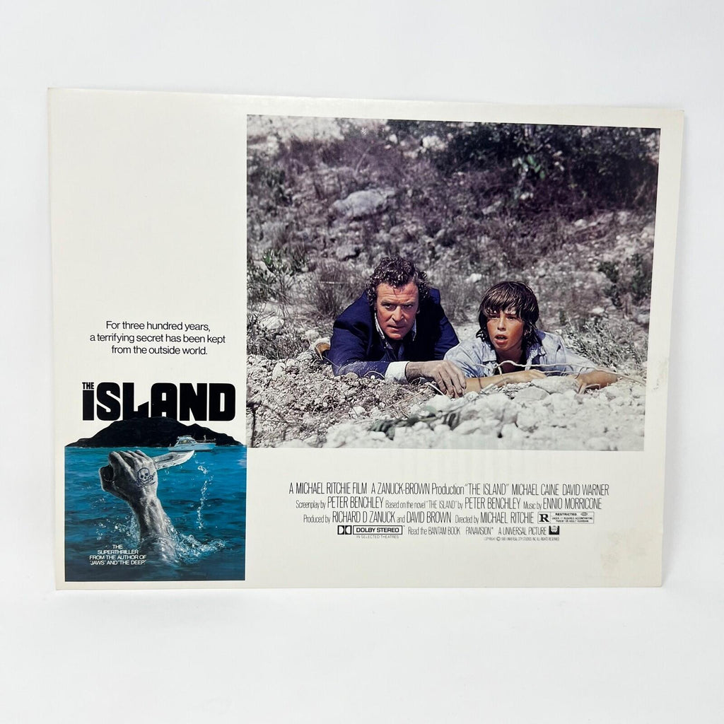 The island Scfi Movie Lobby Cards Set of 4