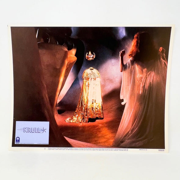 1983 Krull Original Vintgage  Lobby Card Movie Poster No.1