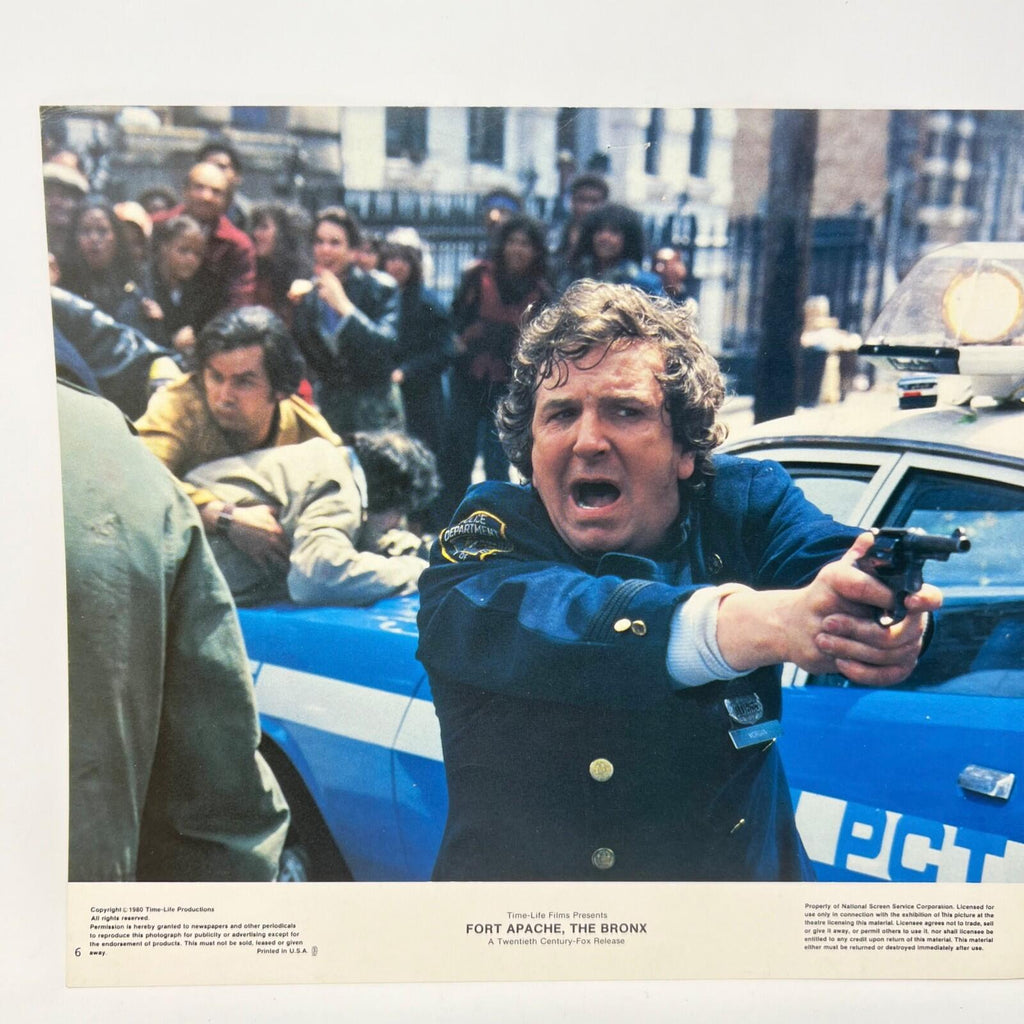 1981 Fort Apache The Bronx Lobby Card Movie Poster No.6
