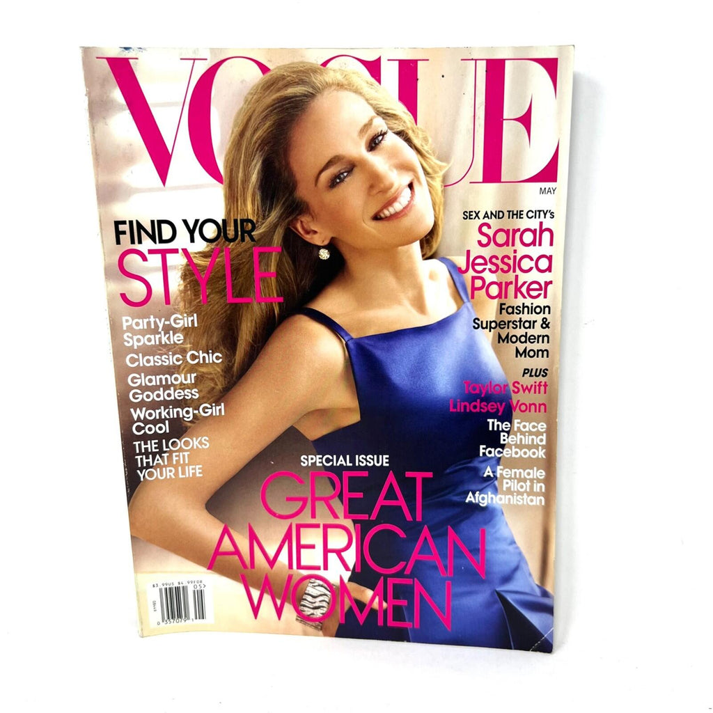 Vogue Magazine May 2010 Sarah Jessica Parker Cover