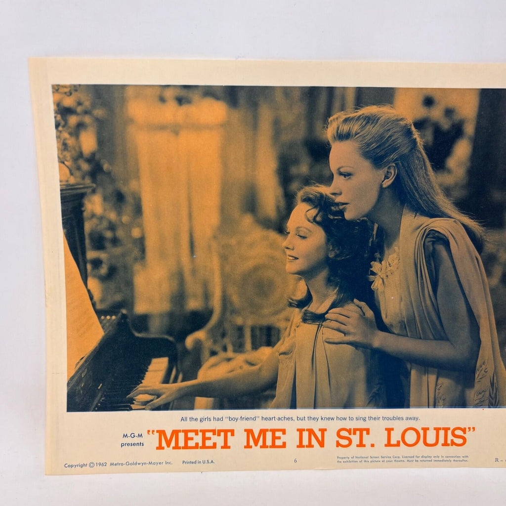 1962 Meet Me In St. Louis Original Movie Lobby Card No.6
