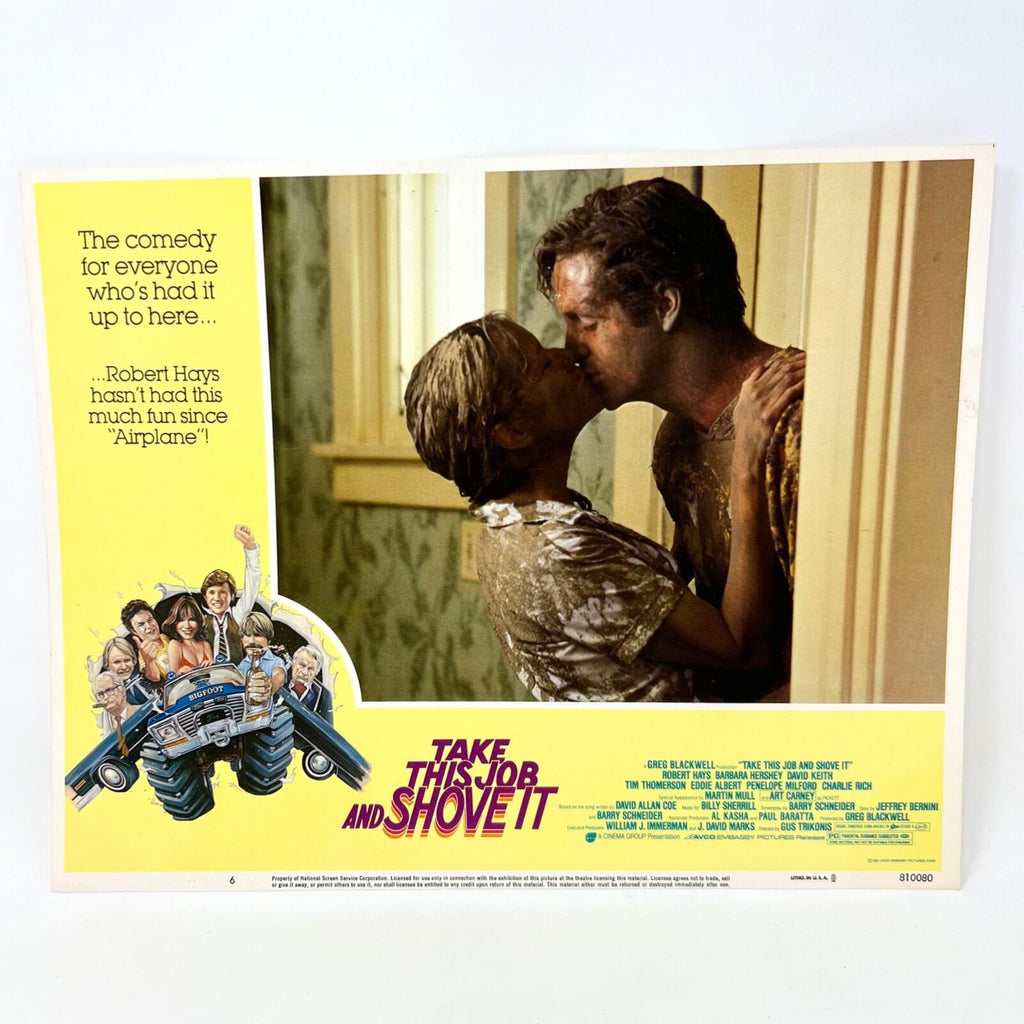 1981 Take This Job and Shove it  Collectible Movie Lobby Card No.6