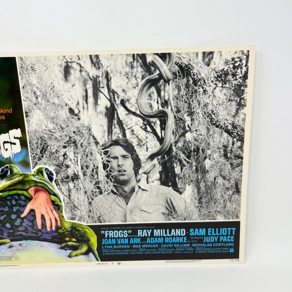 Nature Strikes Back Frogs Collectible Movie Lobby Card No.3