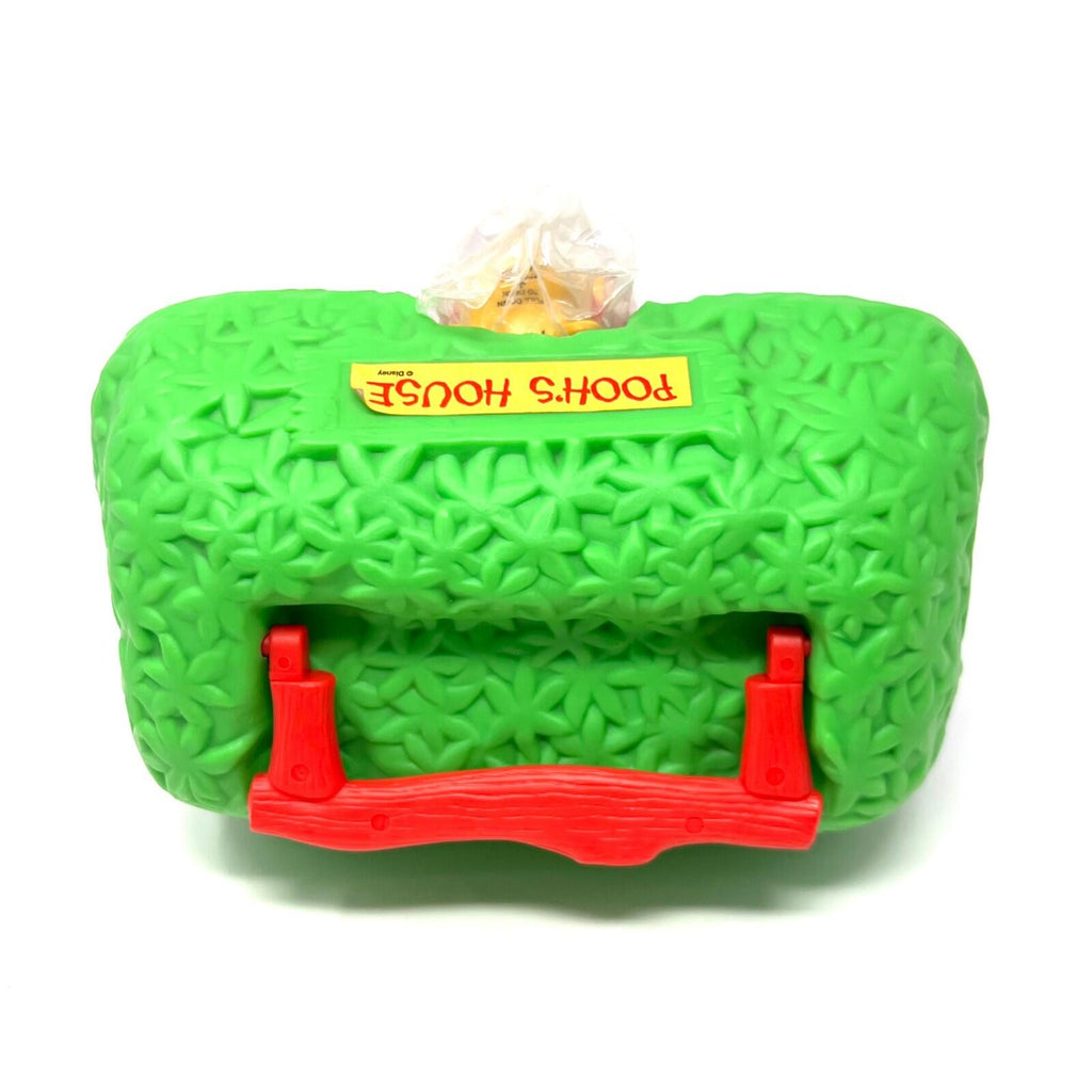 Vintage Disney Winnie The Pooh House Lunch Box & Thermo Autograph Roo Voice