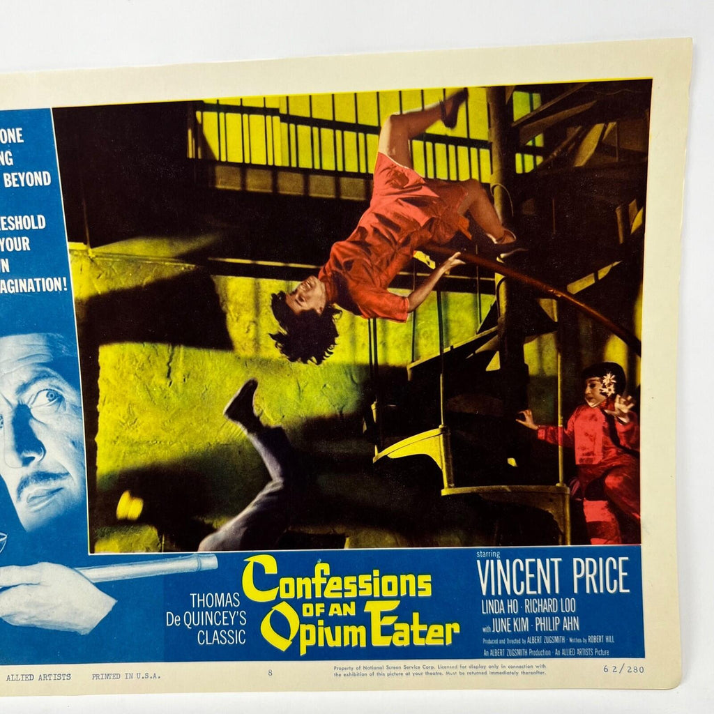 1962 Confessions of an Opium Eater Original Movie Lobby Card No.8