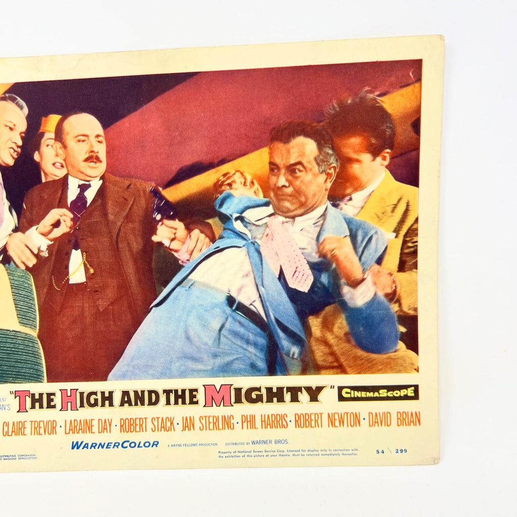 1954 The High and The Mighty Lobby Card Movie Poster (b)