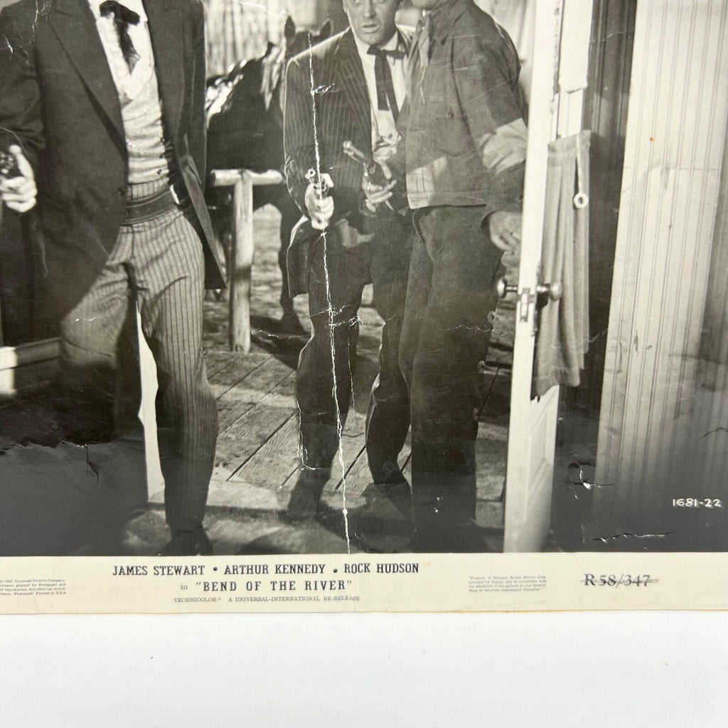 1958 Bend Of The River Lobby Card Movie Poster (c)