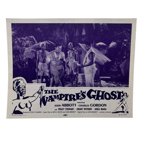 The Vampire's Ghost  Collectible movie Lobby Card (d)