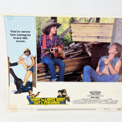 1981 The Night The Lights went Out in Georgia Original Movie Lobby card No.2