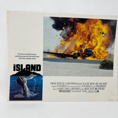 The island Scfi Movie Lobby Cards Set of 4