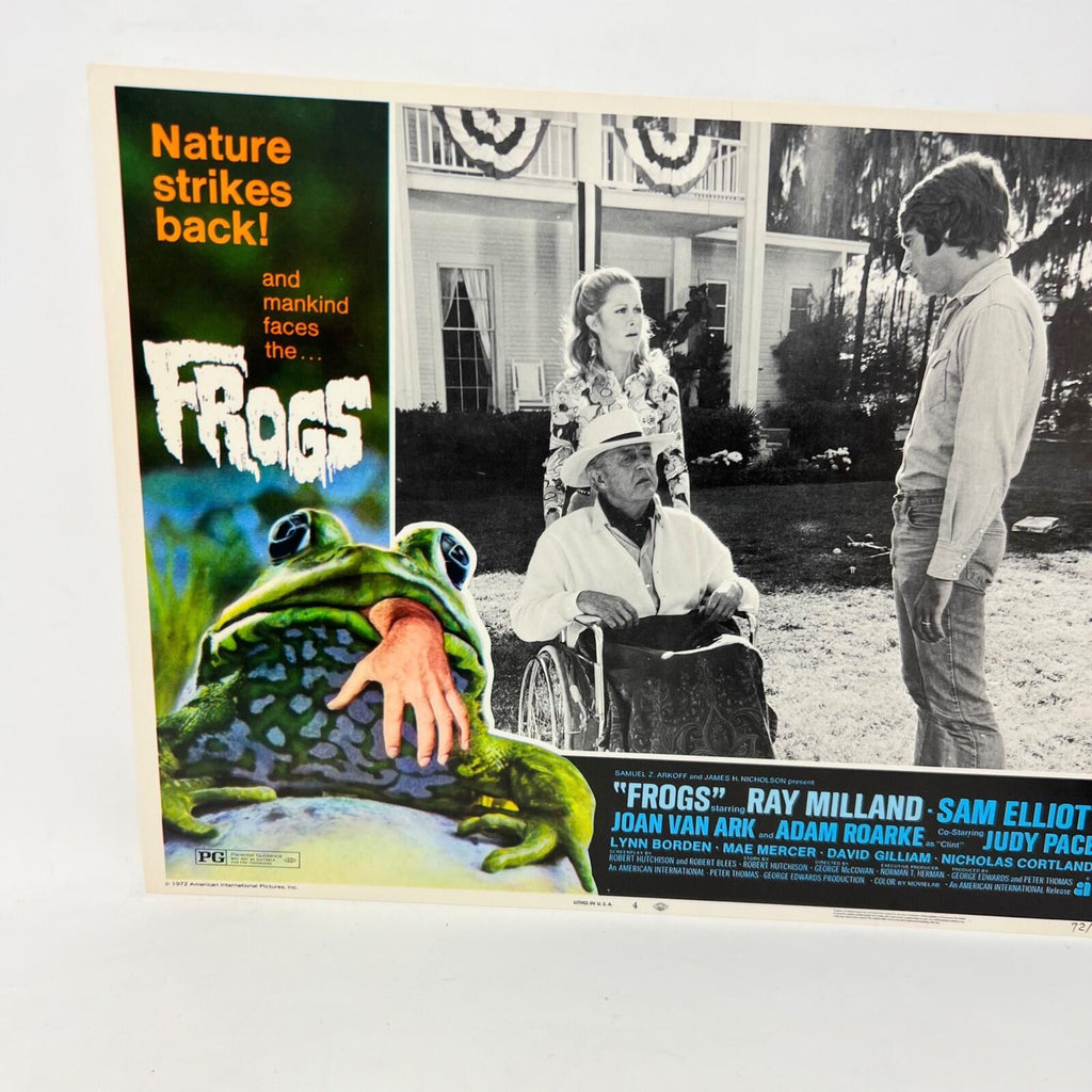 Nature Strikes Back Frogs Collectible Movie Lobby Card No.4