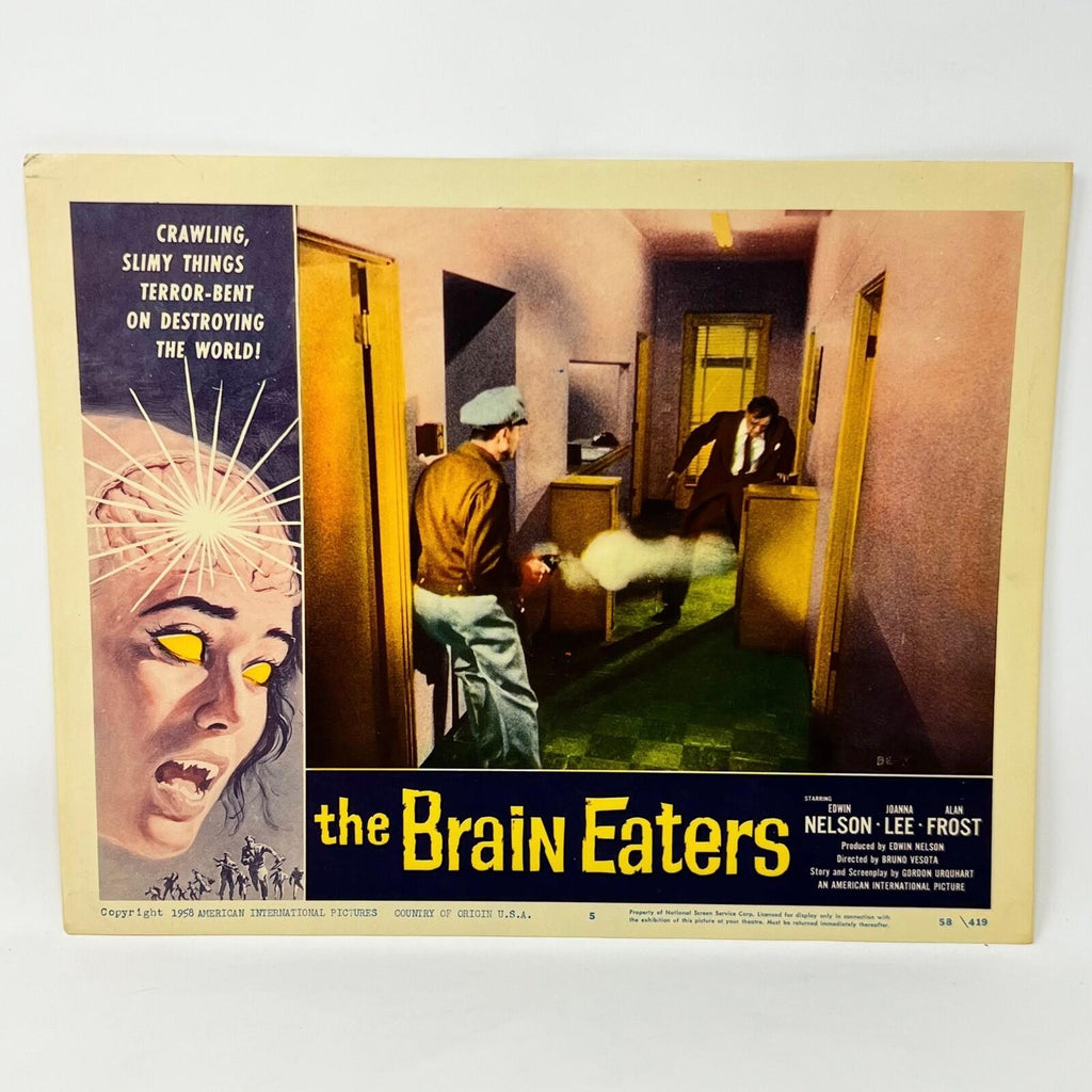 1958 The Brain Eaters Movie Lobby Card No.5