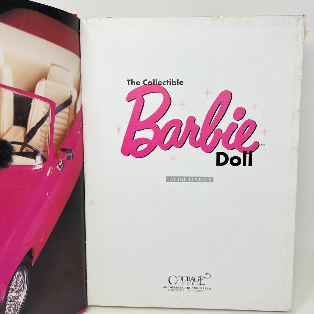 The Collectible Barbie Doll By Janine Fennick Hardcover
