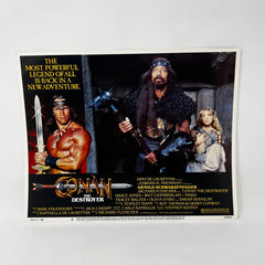 Connan The Destroyer Scifi Collectible movie Lobby Card set of 8