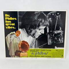 1971 Dr. Phibes has Great Vibes Collectible Movie Lobby Card No.3