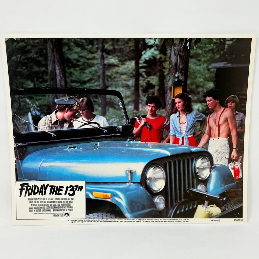 Friday The 13th Horror Movie Lobby Card Poster No.5
