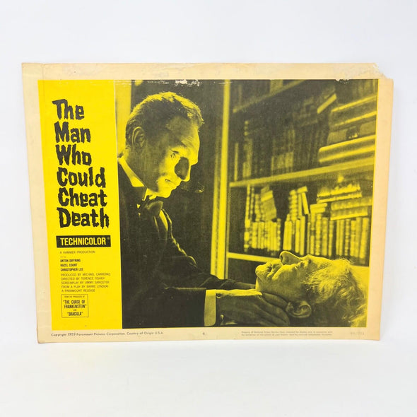 1959 The Man Who Could Cheat Death Collectible Movie Lobby Card No.4