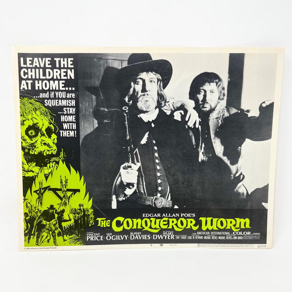 1968 The Conqueror Worm Collectible movie Lobby Card No.6