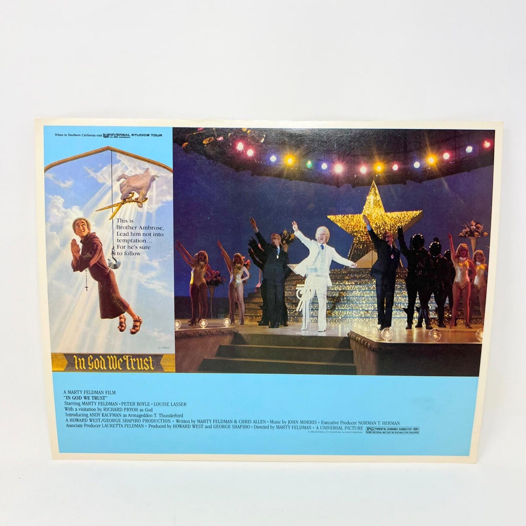 1980 In God We Trust Collectible Movie Lobby Card (c)