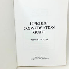 Lifetime Conversation Guide by James K. Van Fleet (1984, Hardcover)