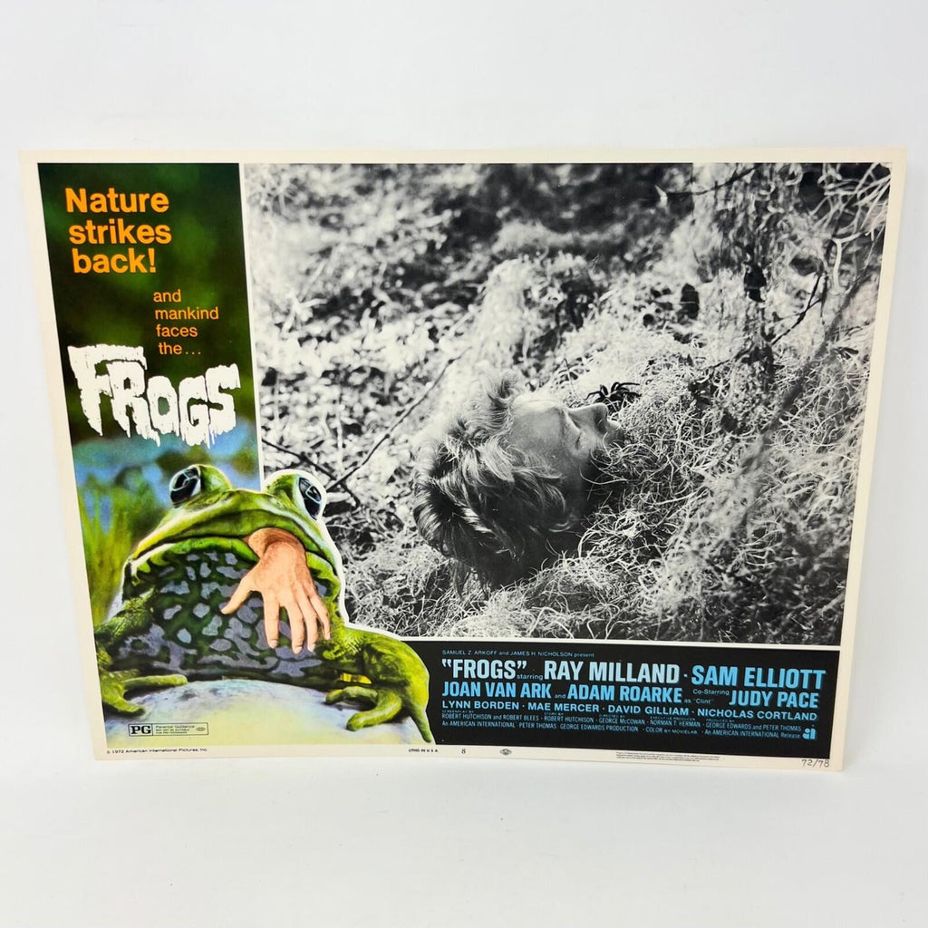 Nature Strikes Back Frogs Collectible Movie Lobby Card No.8