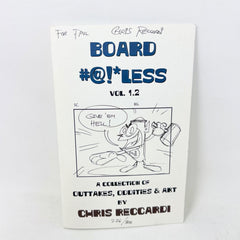 Board #@!*less Vol. 12 Chris Reccardi Art Book W Original Art Cover Signed 226