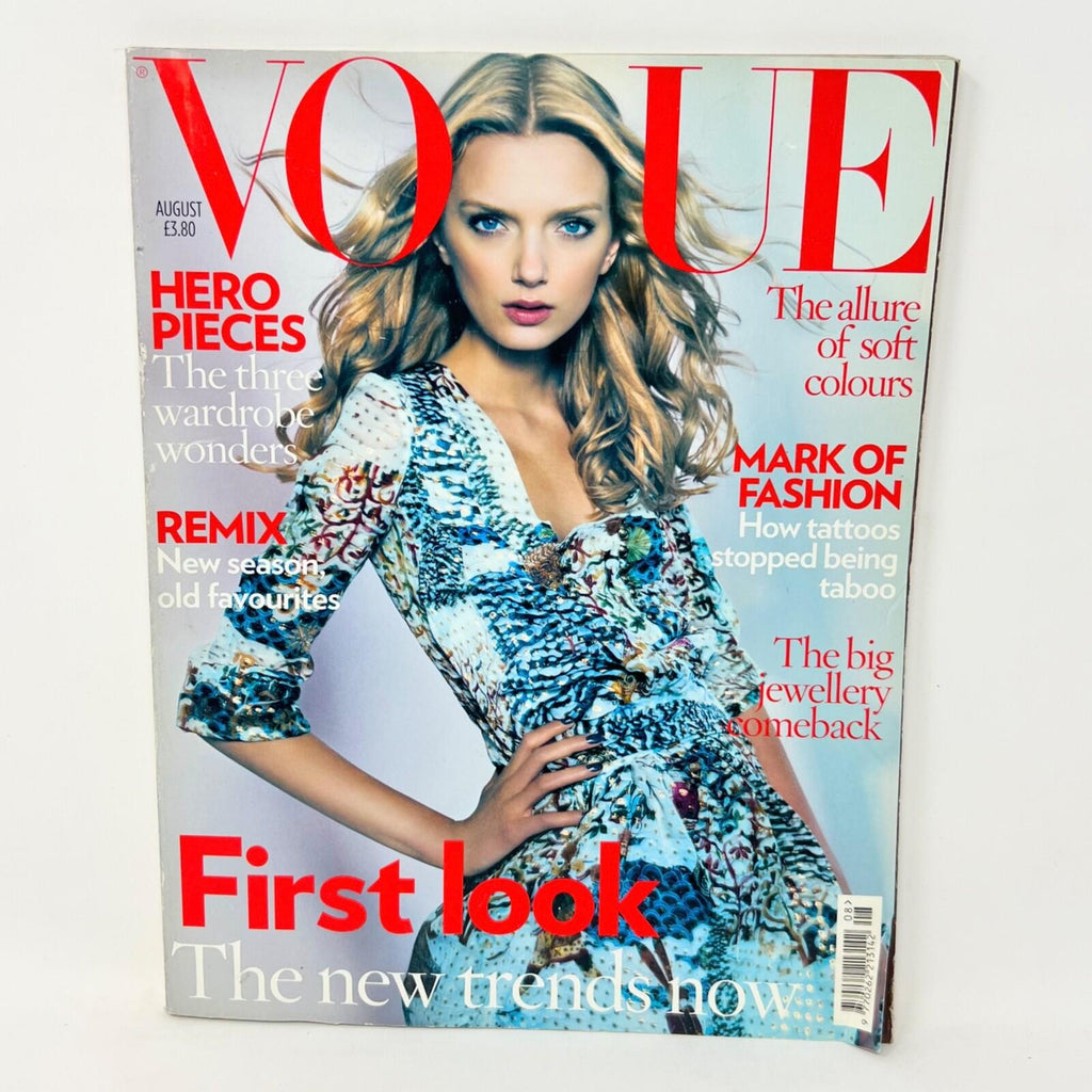 Vogue Fashion Magazine August 2008 First Look The New Trends Now