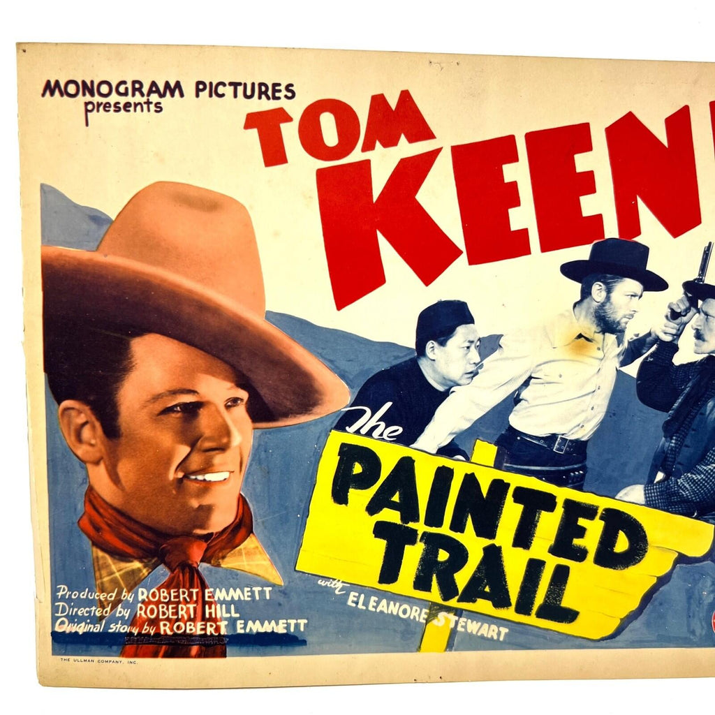 The Painted Trail Tom Keene Collectible movie Lobby Card