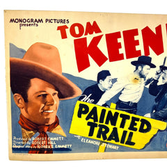 The Painted Trail Tom Keene Collectible movie Lobby Card