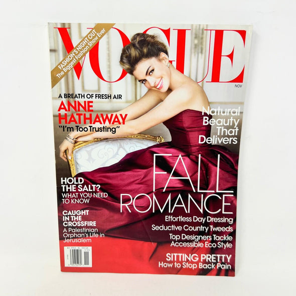 Vogue Magazine November 2010 Anne Hathaway Cover