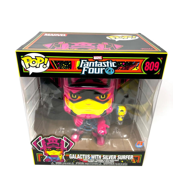 Funko Pop! PX Exclusive Fantastic Four Galactus With Silver surfer