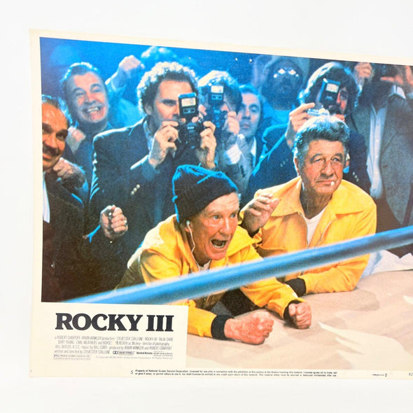 1982 Rocky III Original Movie Lobby card No.5
