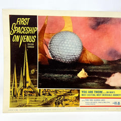 1962 First Spaceship On Venus Collectible movie Lobby Card No. 2