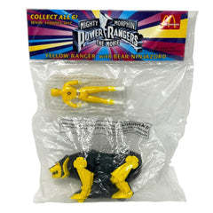 McDonalds Happy Meal Mighty Morphin Power Rangers Yellow Ranger W Bear Ninjazord