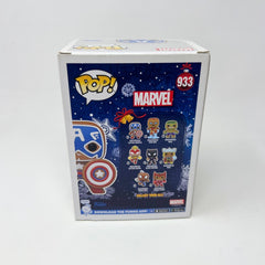 Funko Pop! Marvel Gingerbread Captain America #933 Vinyl Figure
