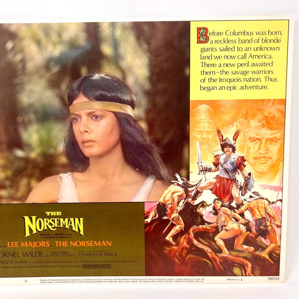 1978 The Norseman Original Movie Lobby Card No.2