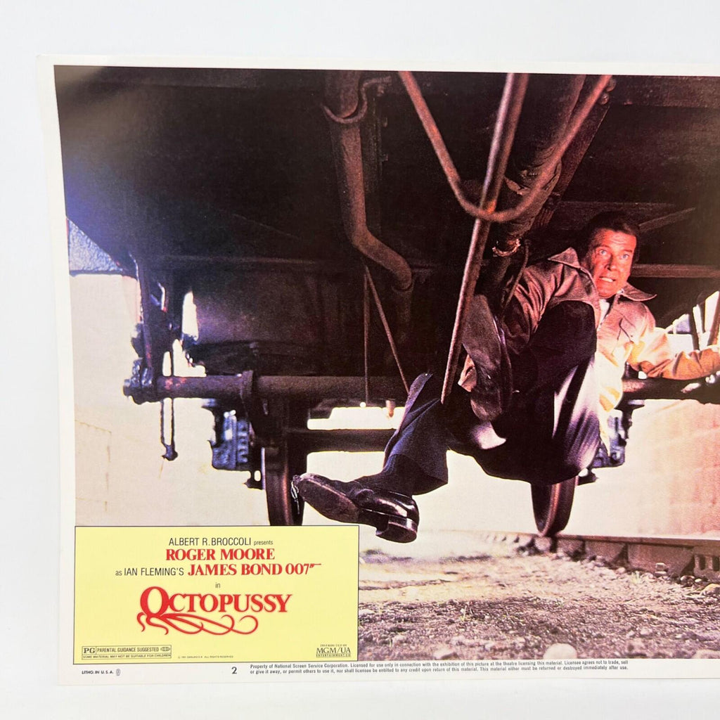 James Bond 007 Octopussy Original Movie Lobby card No.2