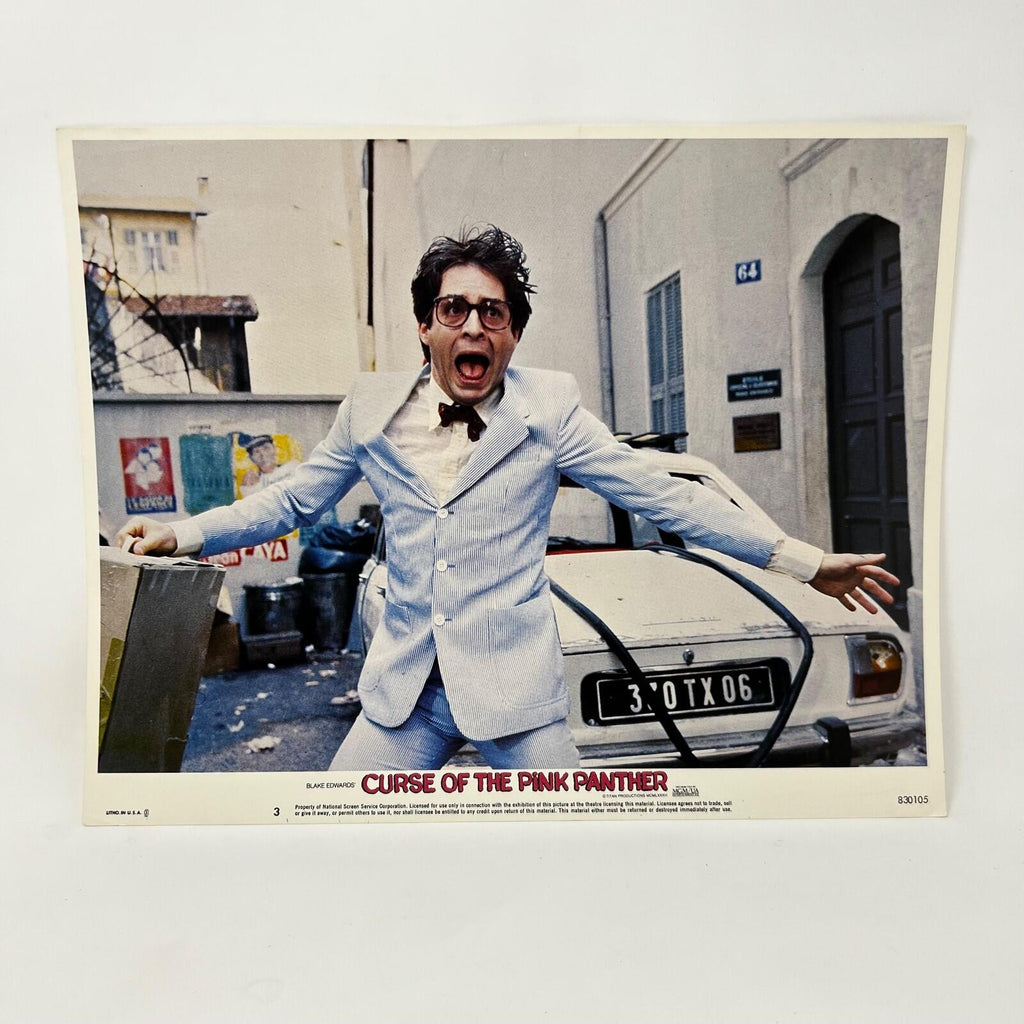 1980 Curse of the Pink Panther Collectible movie Lobby Cards set of 4