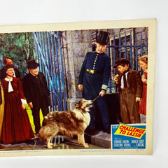 1949 Challenge To Lassie Movie Lobby Card (e)