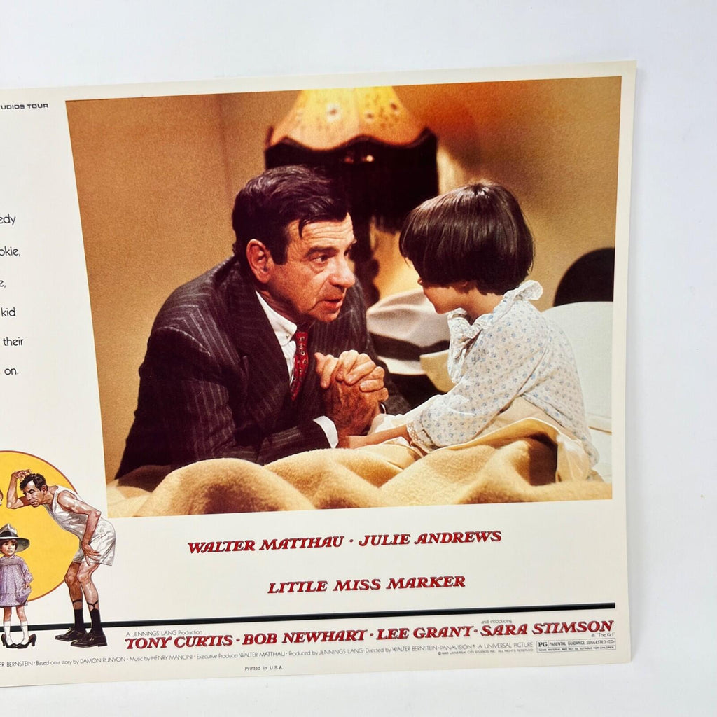 1980 Little Miss Marker Collectible movie Lobby Card (c)