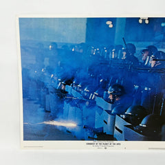 1972 Conquest of The Planet Of The Apes Collectible movie Lobby Card No.4