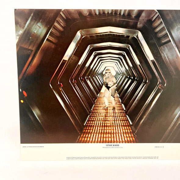 Star Wars Episode IV A New Hope Sci-Fi Original Movie Lobby Card (g)