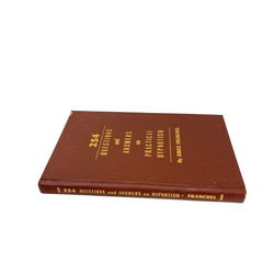254 Questions And Answers On Practical Hypnotism EMILE FRANCHEL 1957 Hardcover