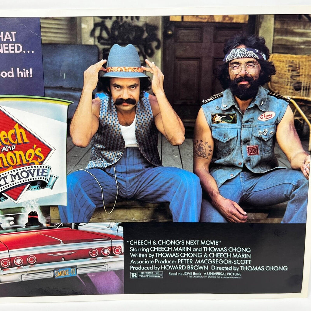 Cheech and Chong's Next Movie Collectible Lobby Card Poster