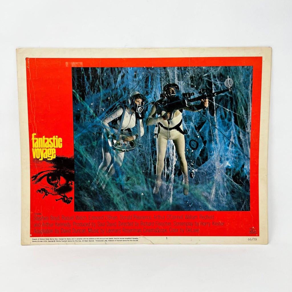 1966 Fantastic Voyage Collectible movie Lobby Card No.1